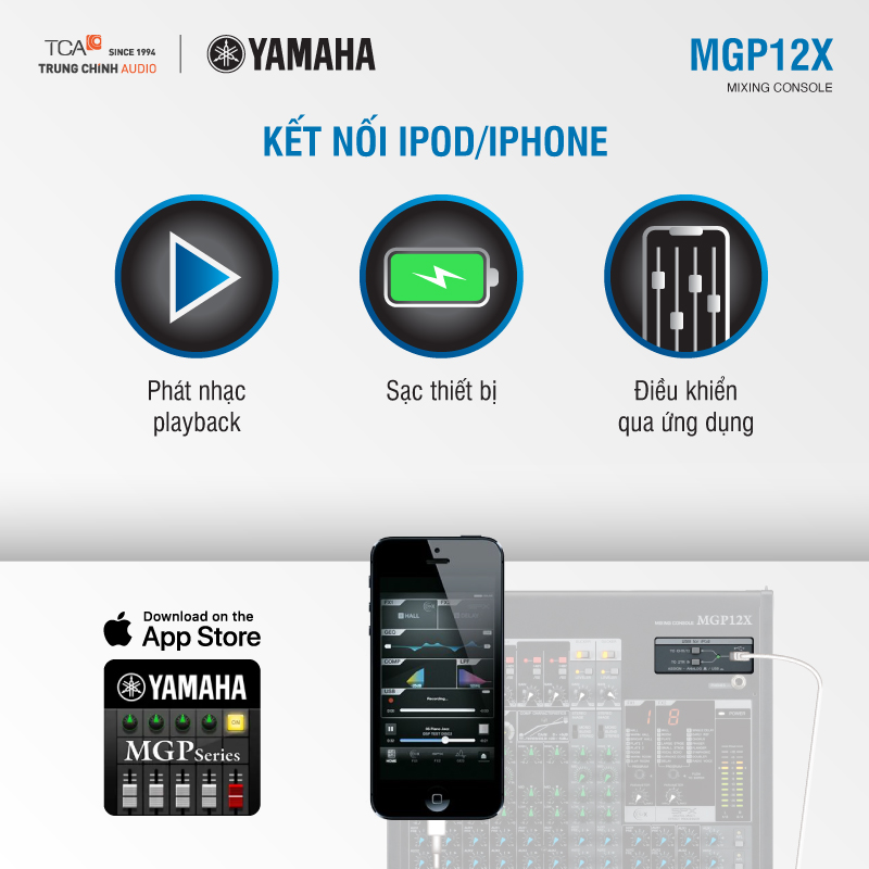 Mixer Yamaha MGP12X