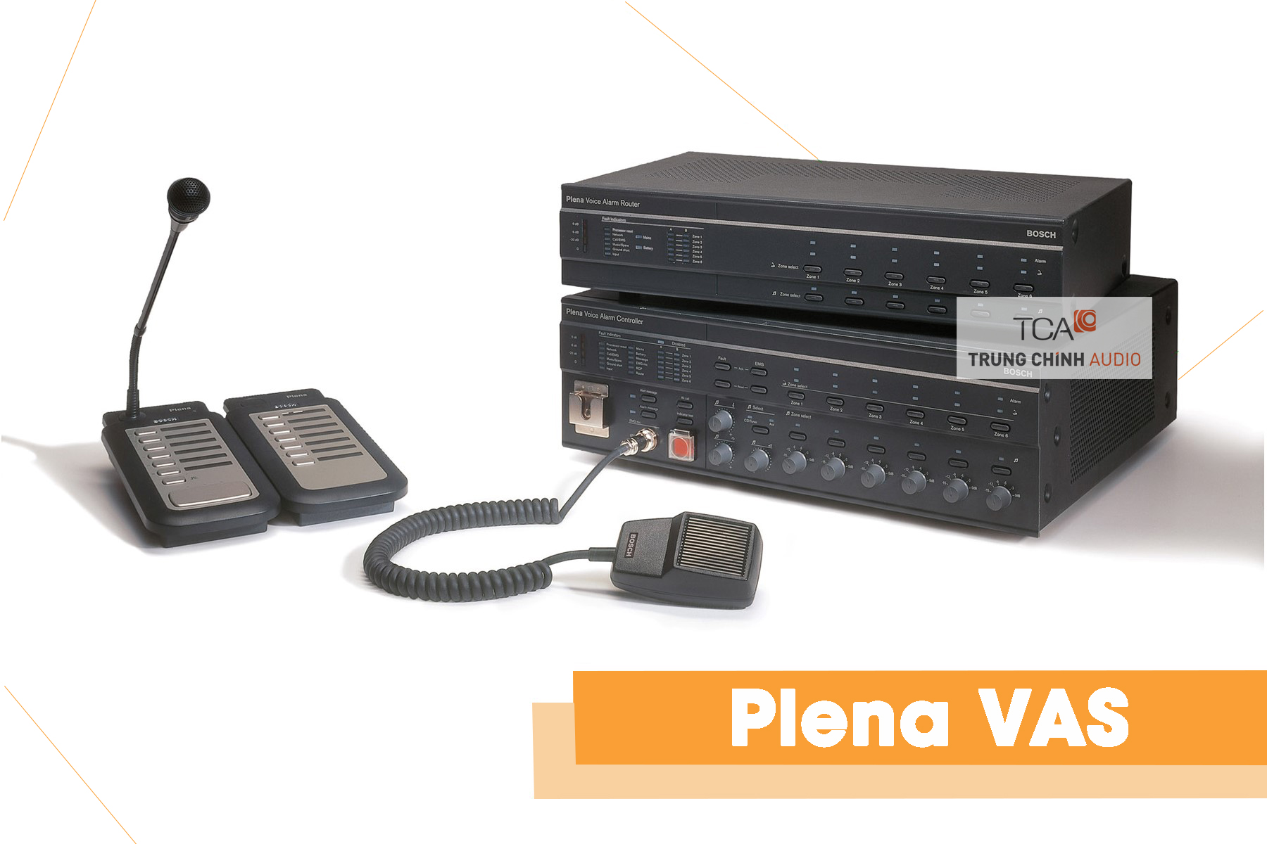 Bosch Plena VAS - Hệ thống âm thanh thông báo bằng giọng nói