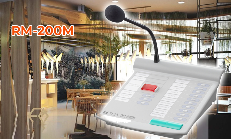 Micro chọn vùng RM-200 cho hệ thống âm thanh VM-2000, VM-3000 và FV-200