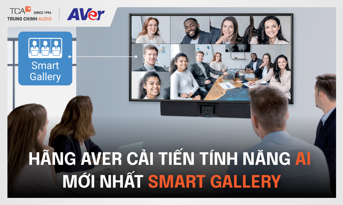 Hãng Aver cải tiến tính năng AI mới nhất smart gallery
