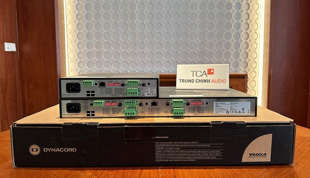 Model Power Amplifier dòng V series Dynacord