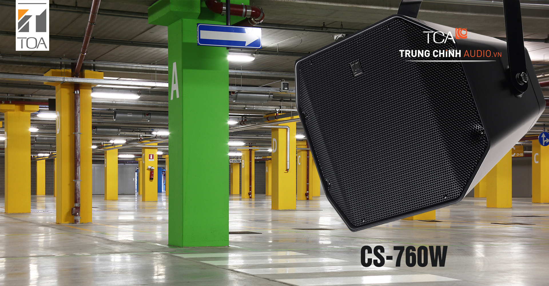 TOA CS-760 series màu đen