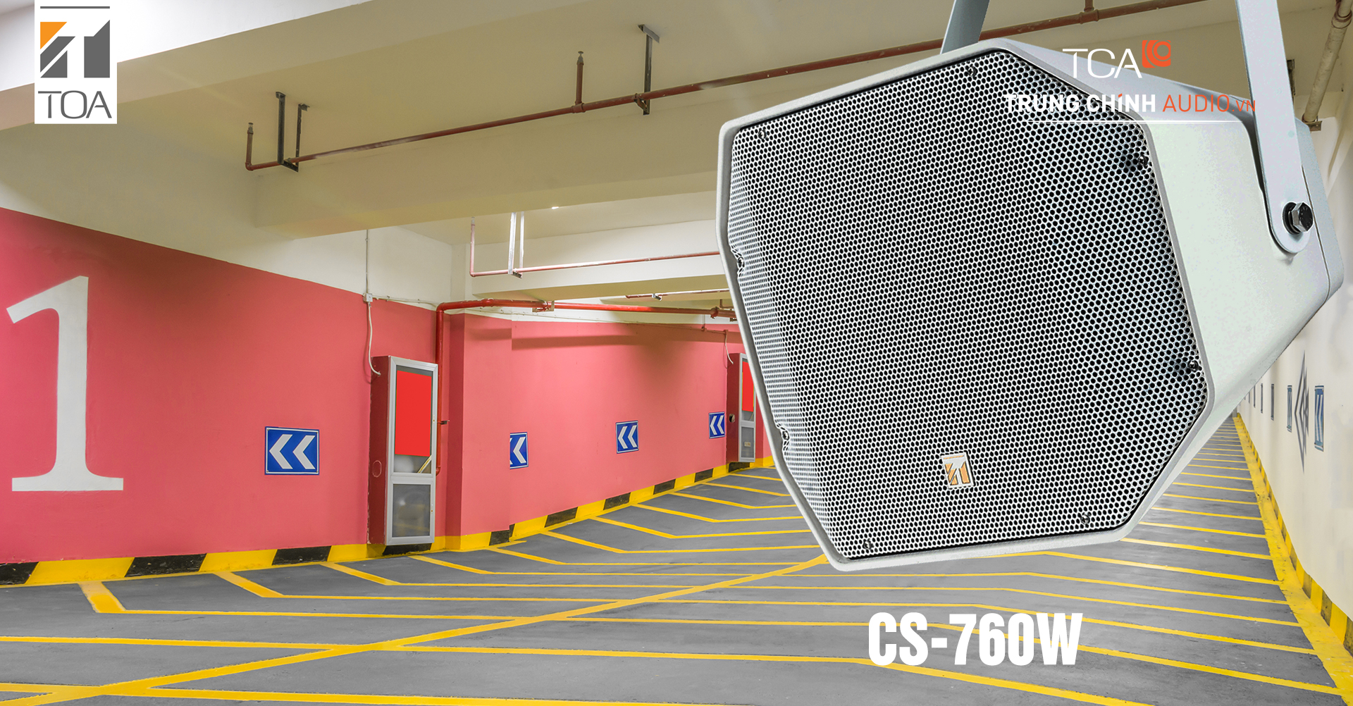 TOA CS-760 series màu trắng