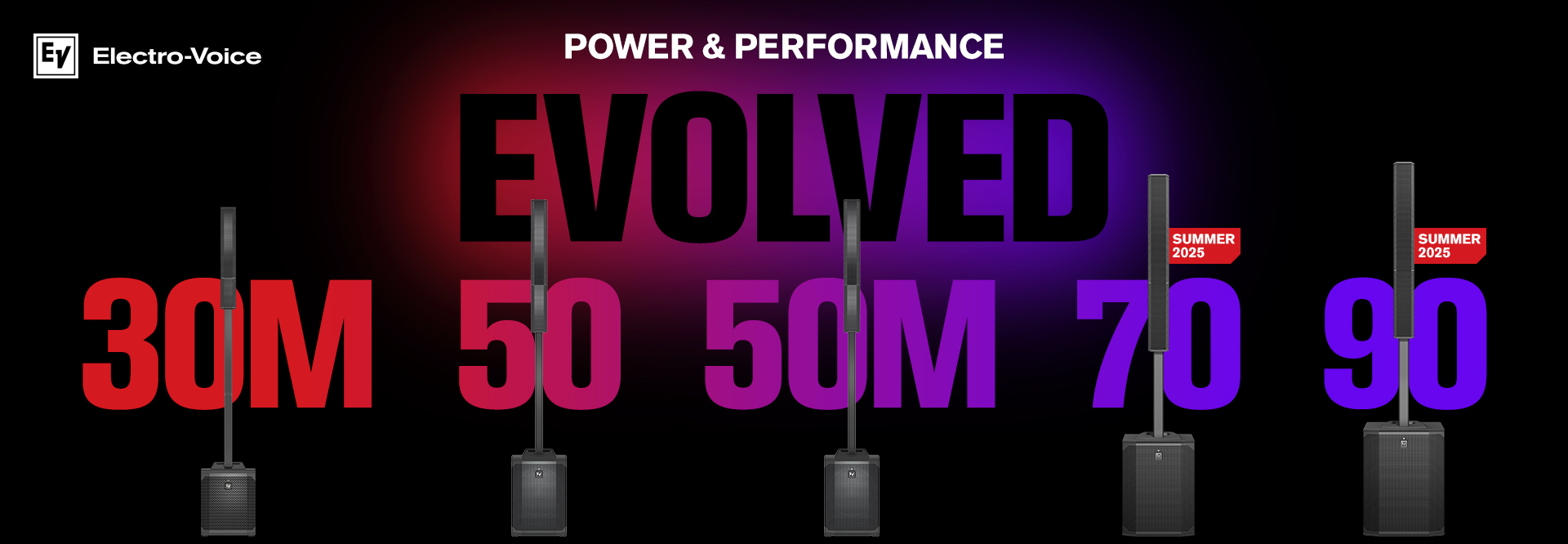 dòng loa evolved series