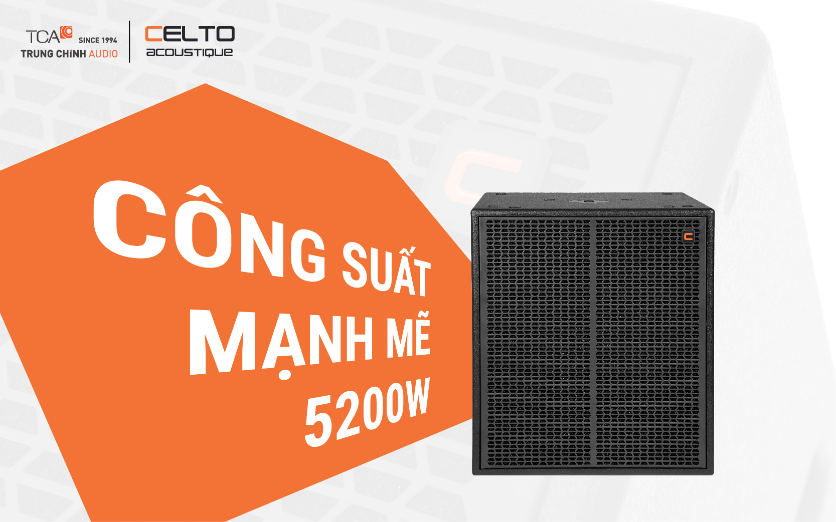 Công suất Loa Celto CSW118