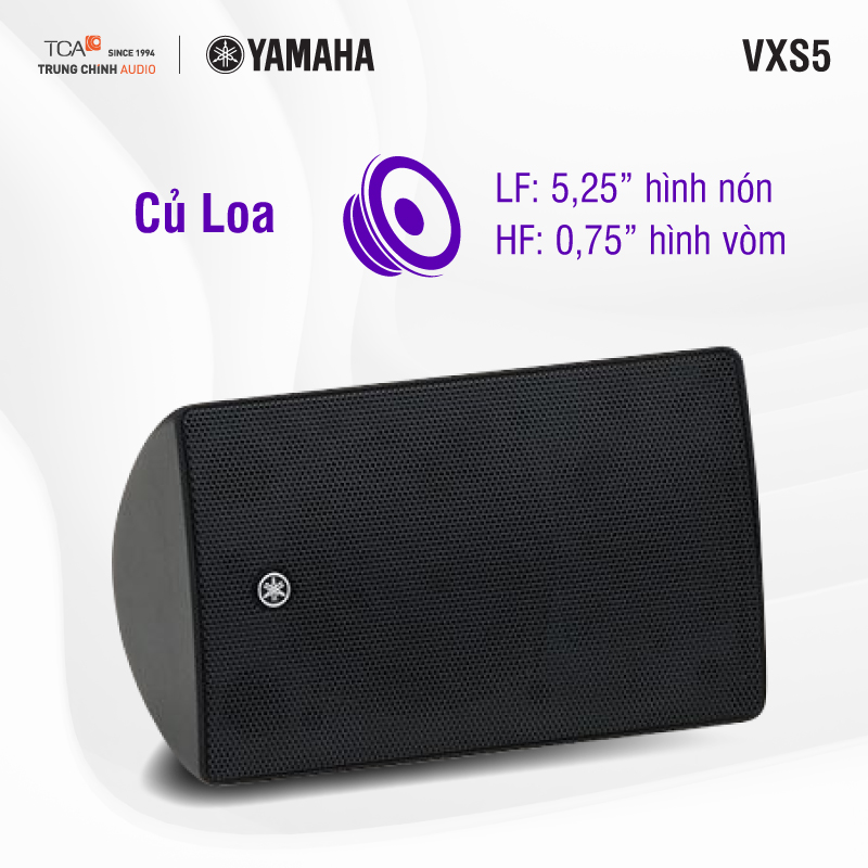 Chất lượng âm thanh Loa hộp Yamaha VXS5