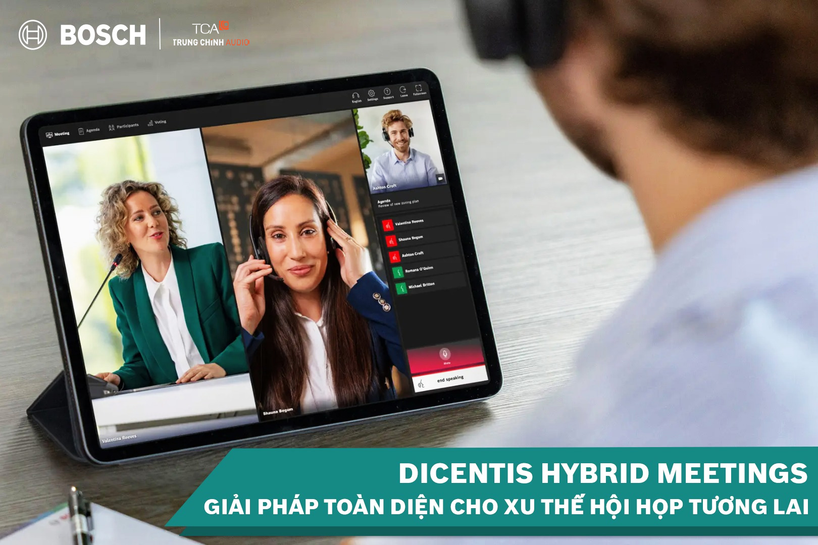 tinh nang dicentis hybrid meetings