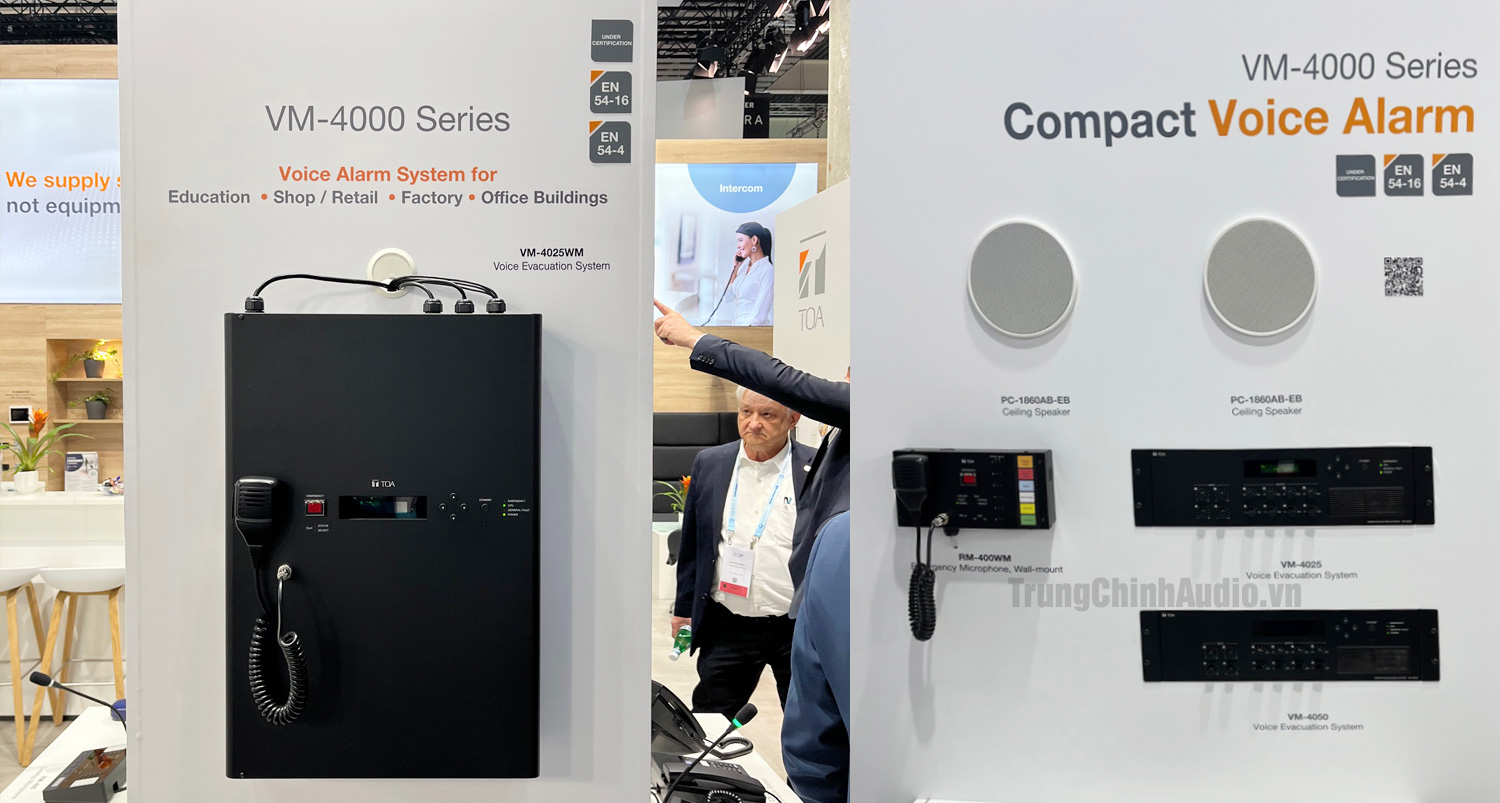 Demo hệ thống TOA VM-4000 tại ISE 2026
