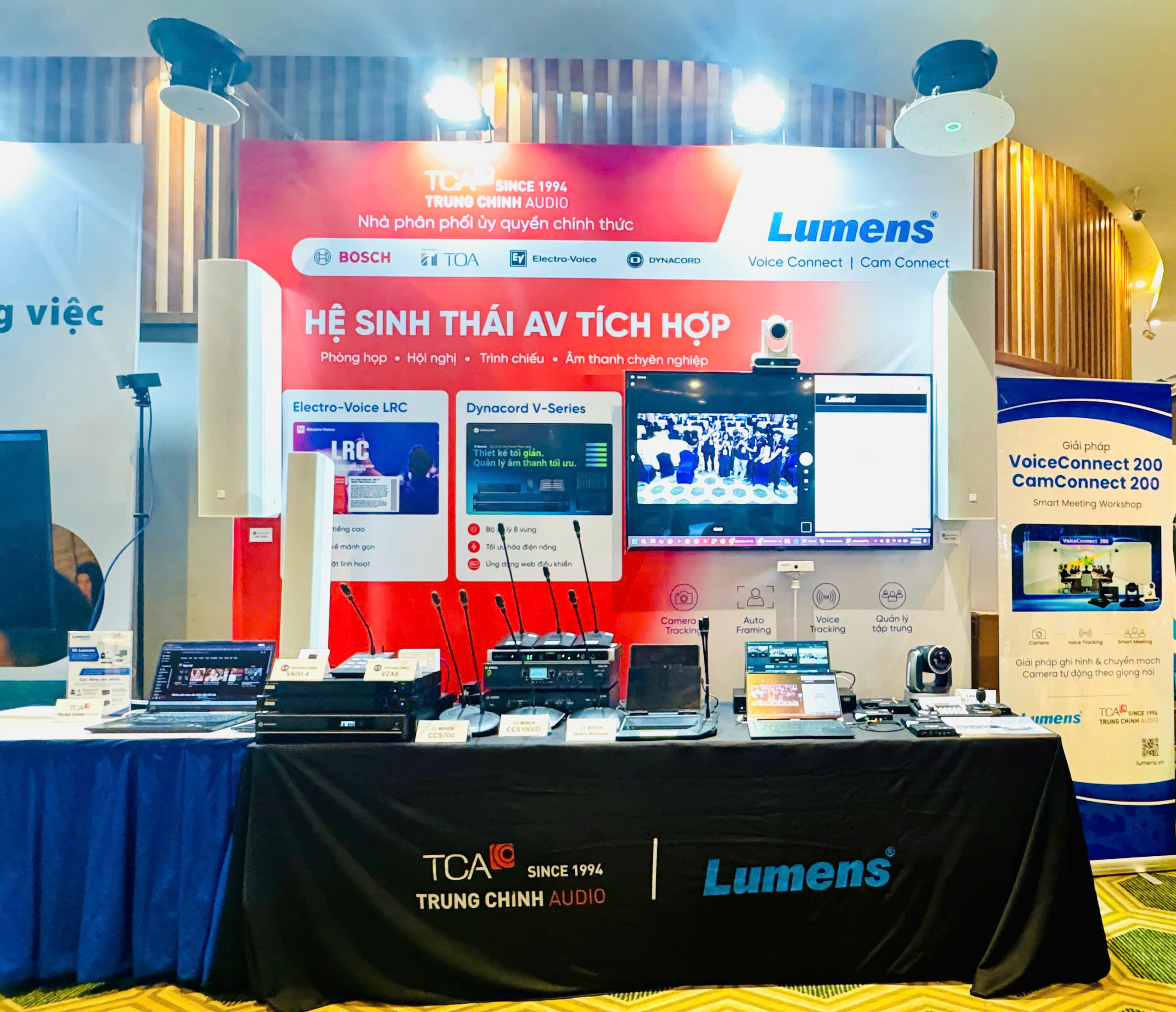 TCA - Trung Chính Audio và Lumens tại AV Connect 2026