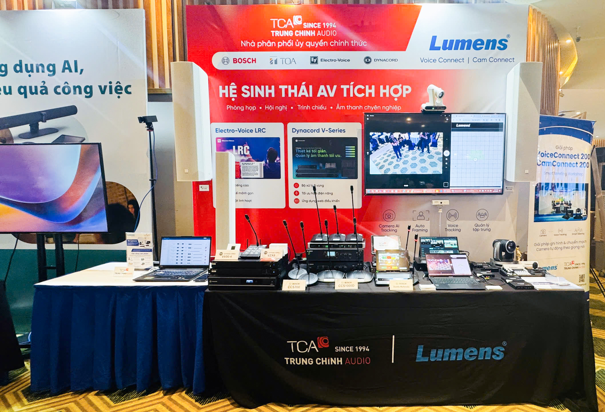 Sản phẩm và Giải pháp tại TCA - Trung Chính Audio tại AV Connect 2026