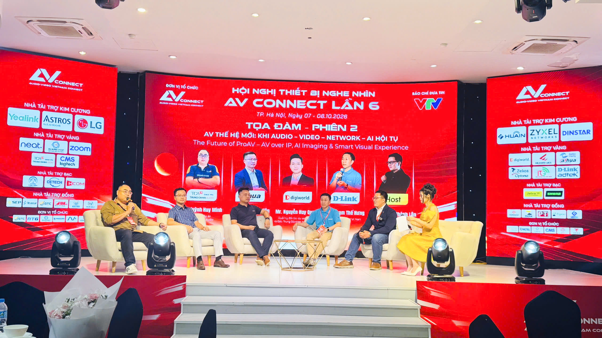 Đại diện TCA - Trung Chính Audio chia sẻ tại Tọa đàm AV Connect 2026
