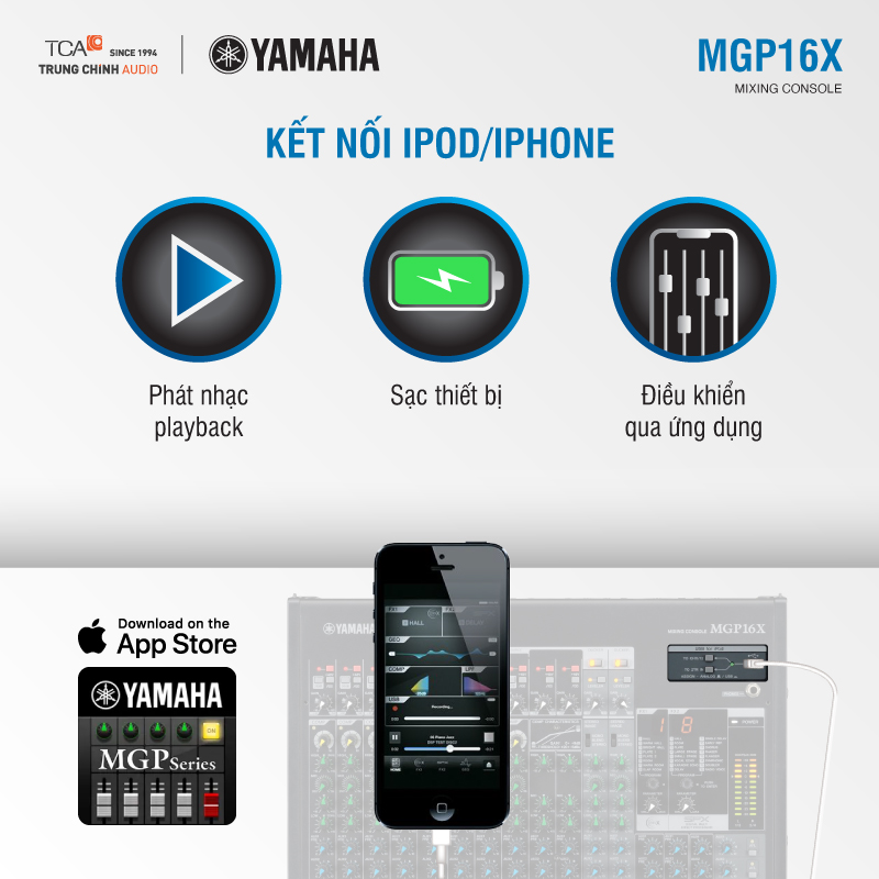 Mixer Yamaha MGP16X