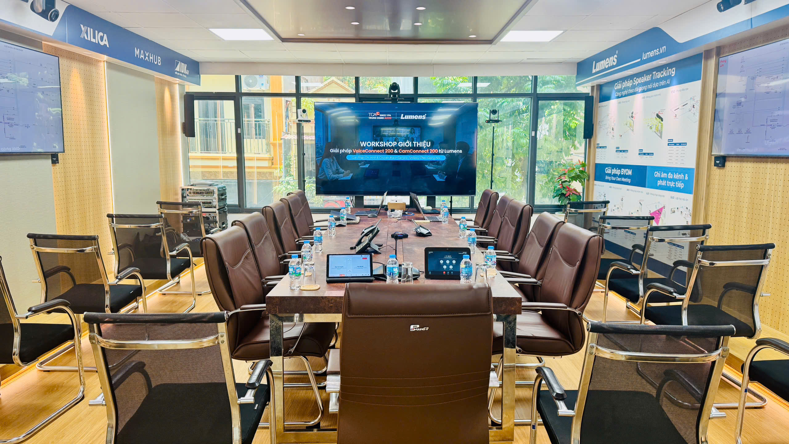Workshop giới thiệu giải pháp ghi hình và chuyển mạch camera tự động theo giọng nói