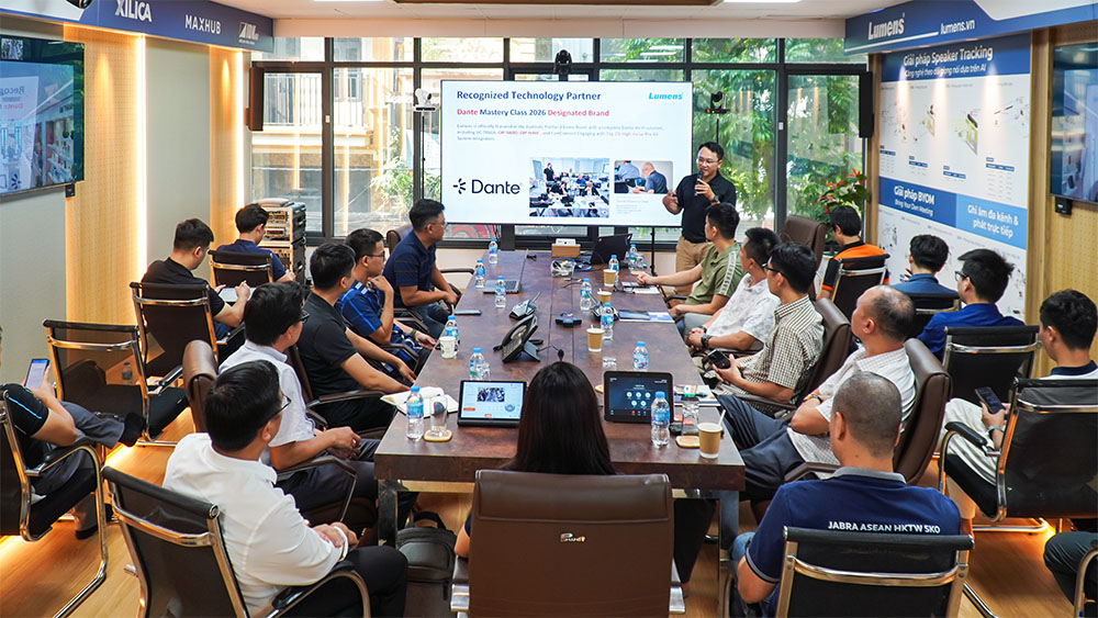 Workshop: Giải pháp ghi hình & chuyển mạch camera tự động theo giọng nói
