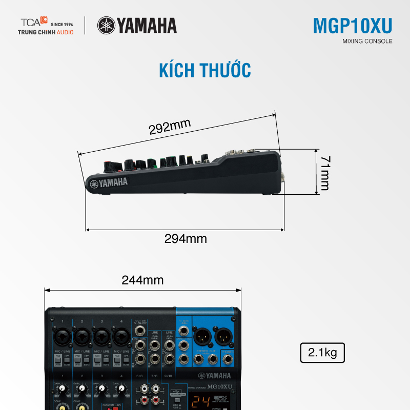 Mixer Yamaha MG10XUF