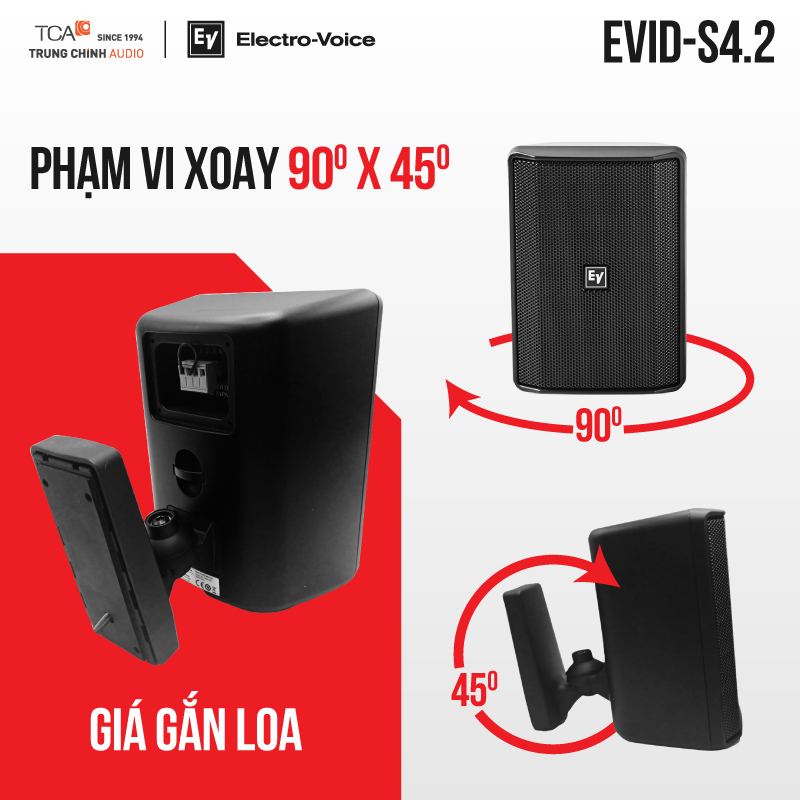 Giá gắn Loa Electro Voice EVID-S4.2