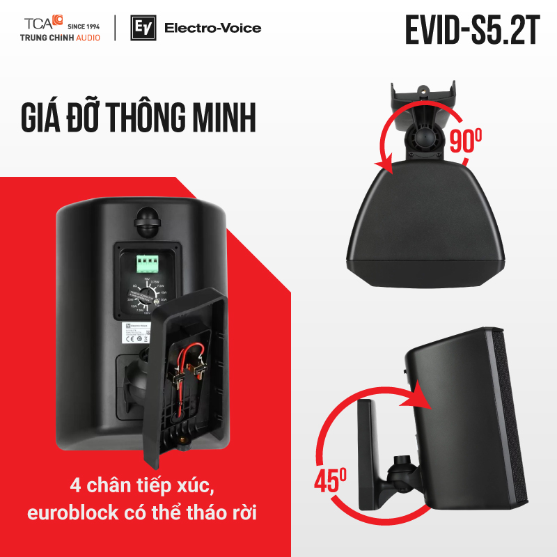 Giá gắn loa EV EVID-S5.2T