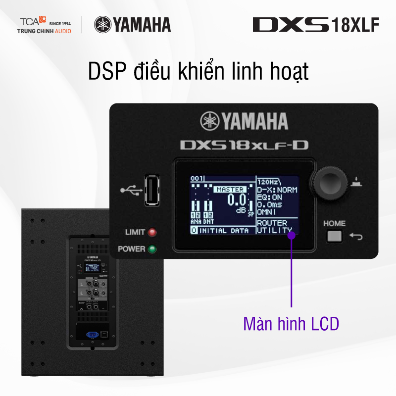 Loa siêu trầm Yamaha DXS18XLF