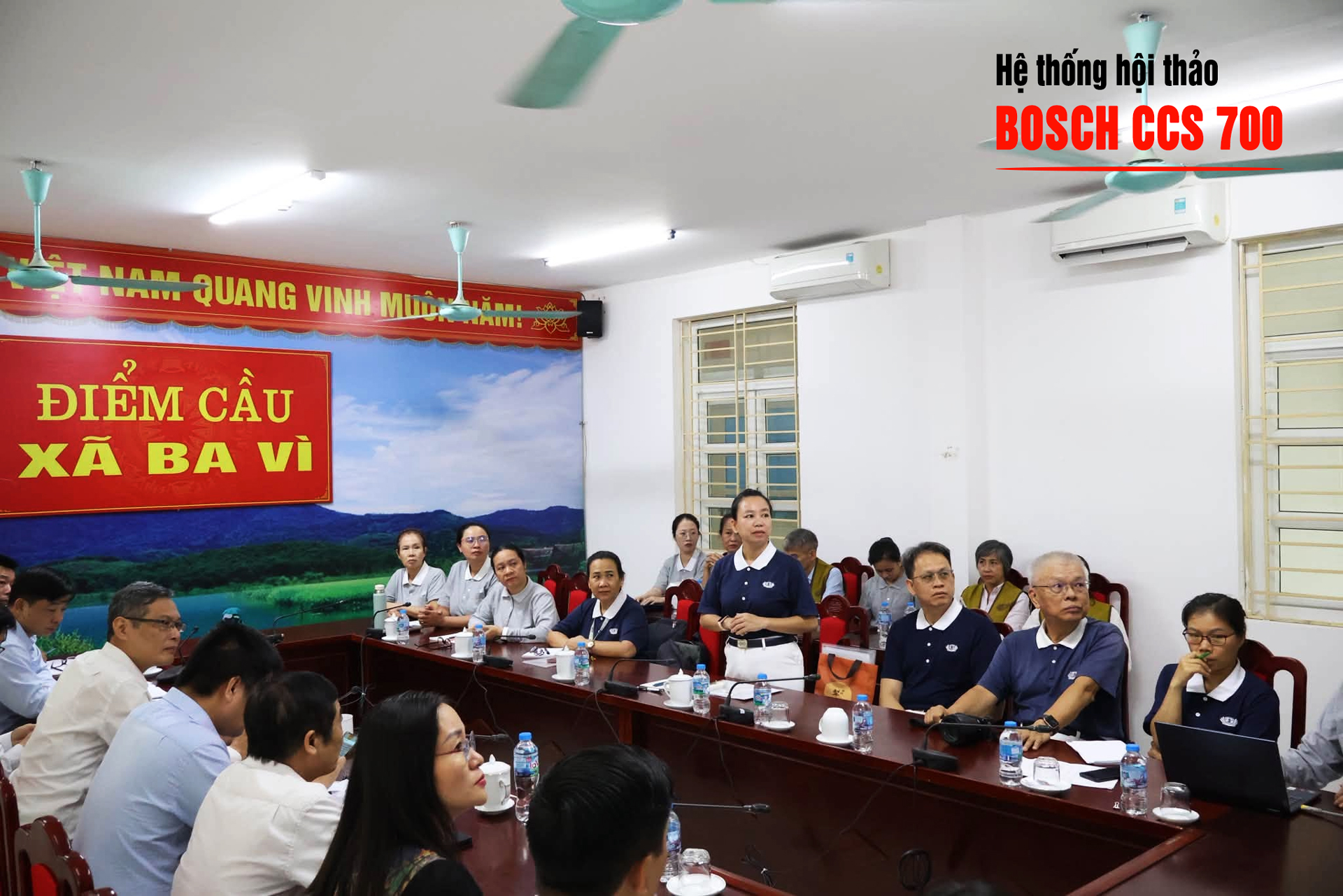 hệ thống bosch ccs 700 cho phòng họp tại xã ba vì thành phố hà nội