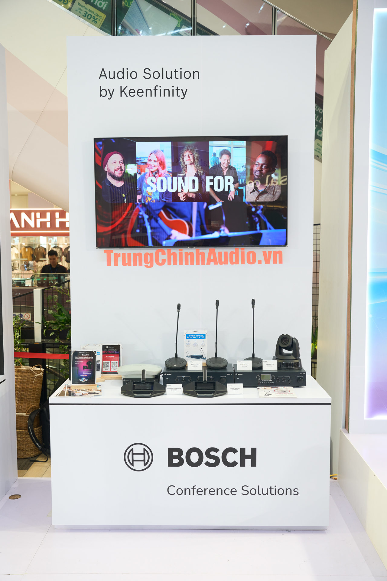 âm thanh hội nghị bosch tech tour 2025