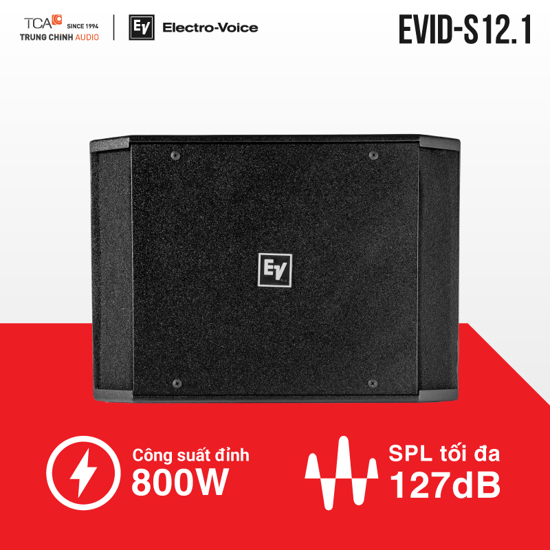 Công suất loa EV EVID-S12.1