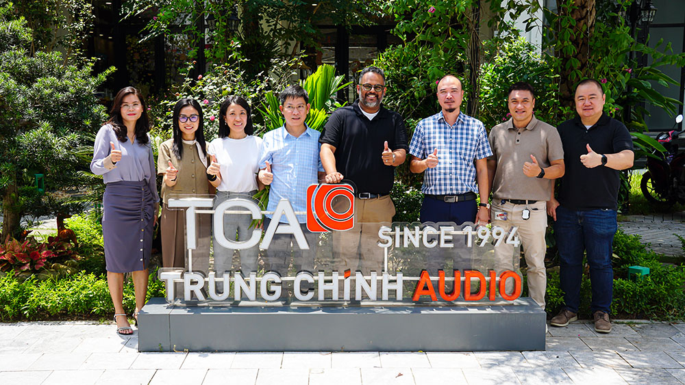 TCA – Trung Chính Audio đã có buổi đón tiếp và làm việc cùng Keenfinity