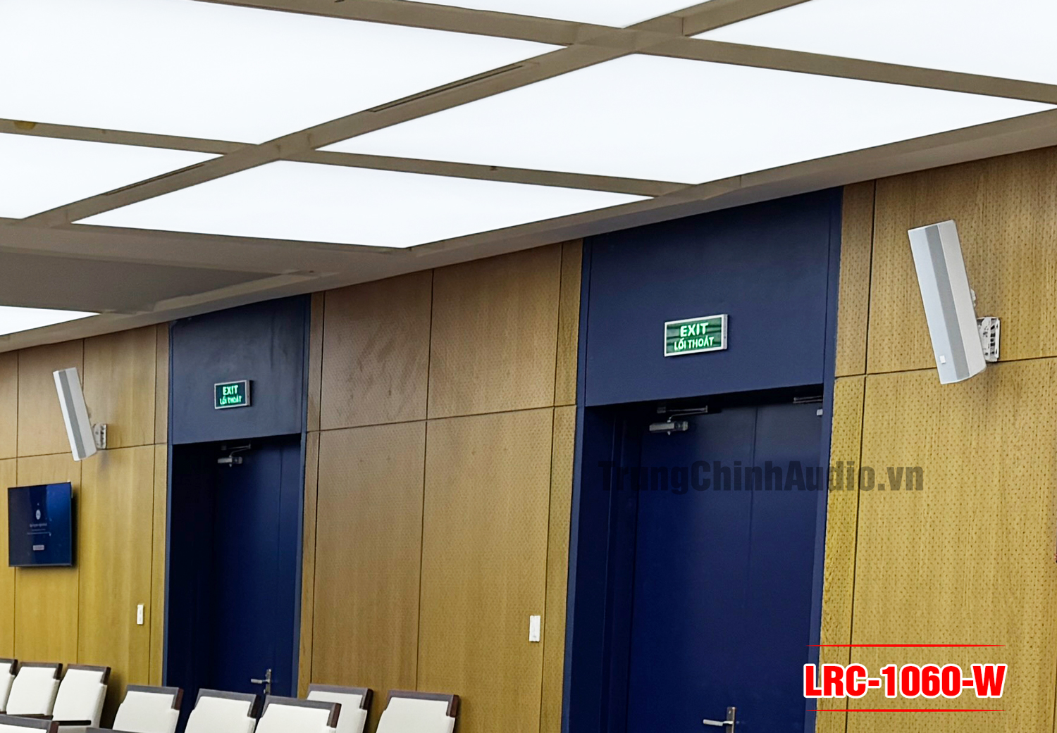 ứng dụng loa EV LRC-1060