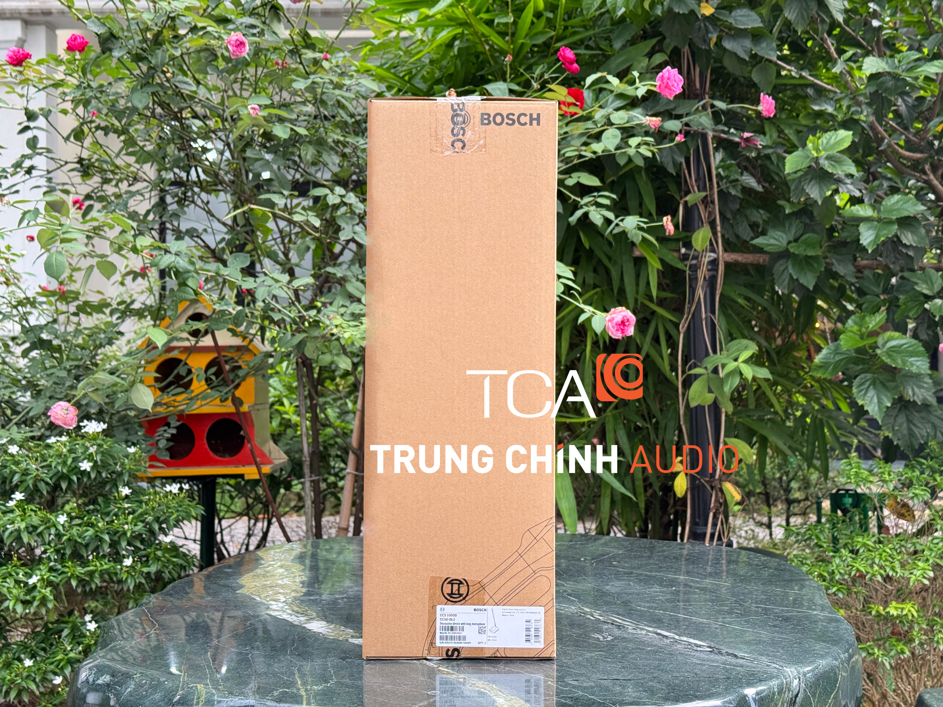 vỏ hộp mặt ngang trước của micro bosch ccsd-dl2