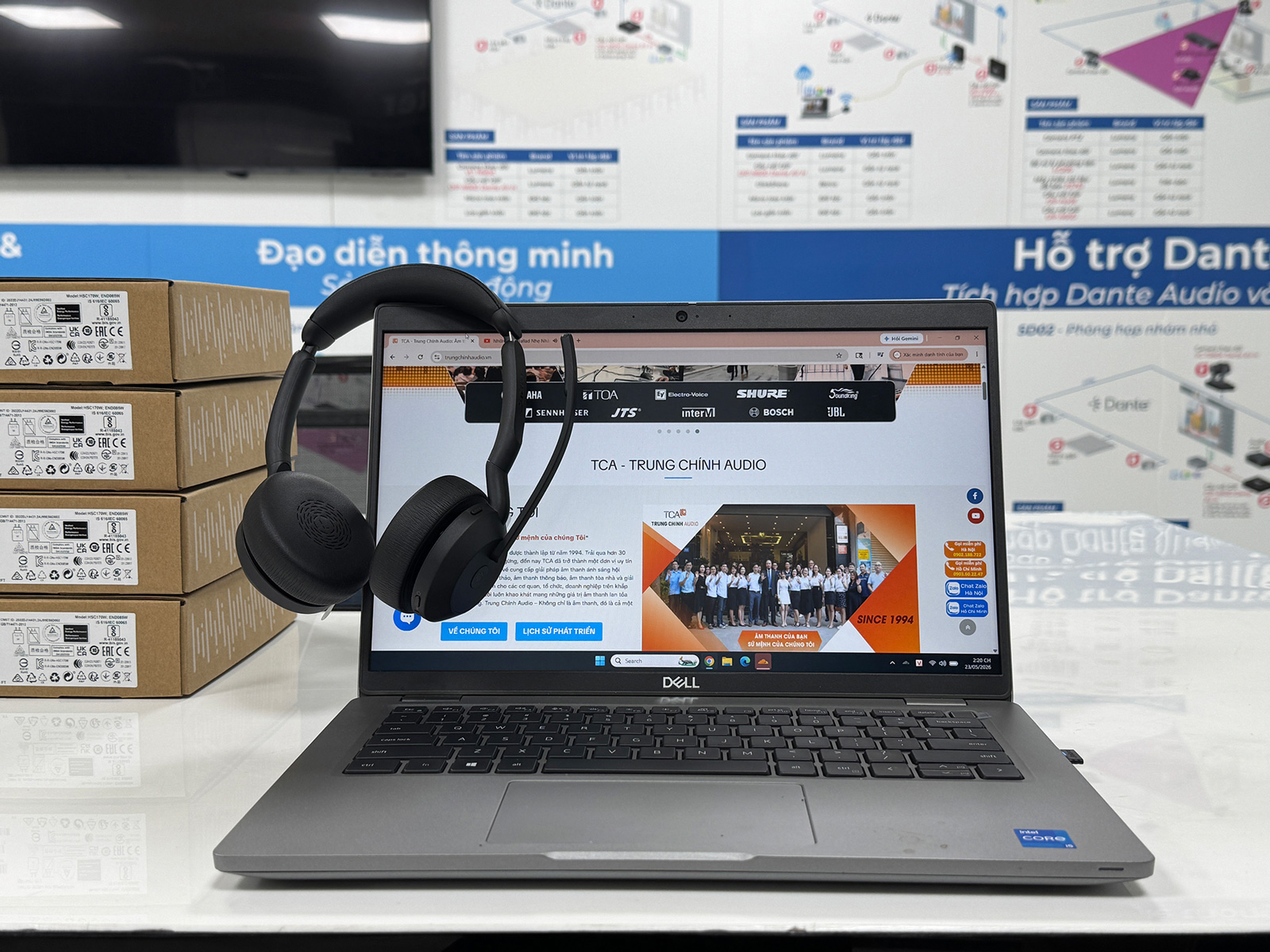 Tai nghe Jabra Evolve2 55 Link390a MS Stereo