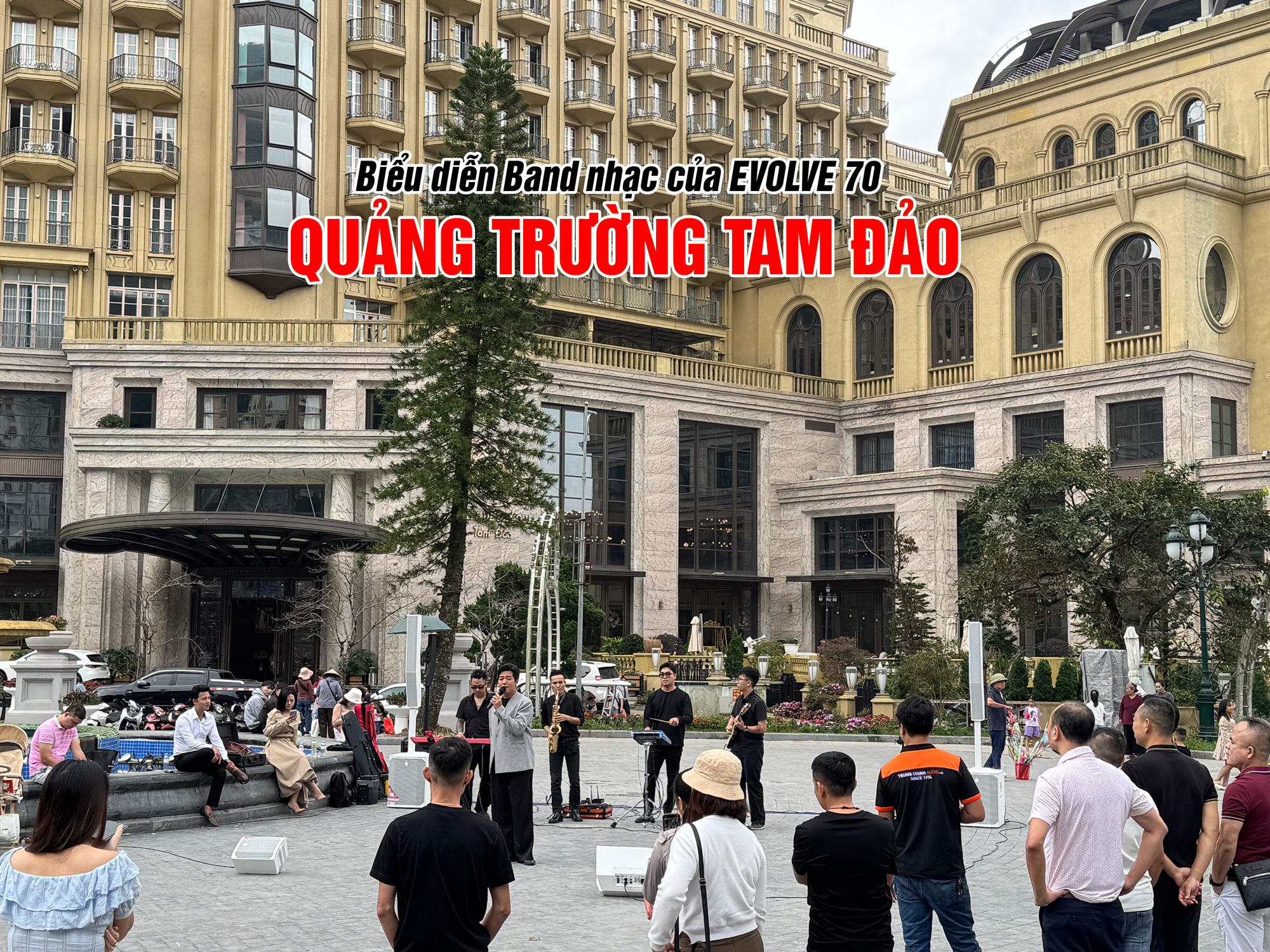 Loa EVOLVE 70 và EVERSE 8 tại Quảng trường Tam Đảo
