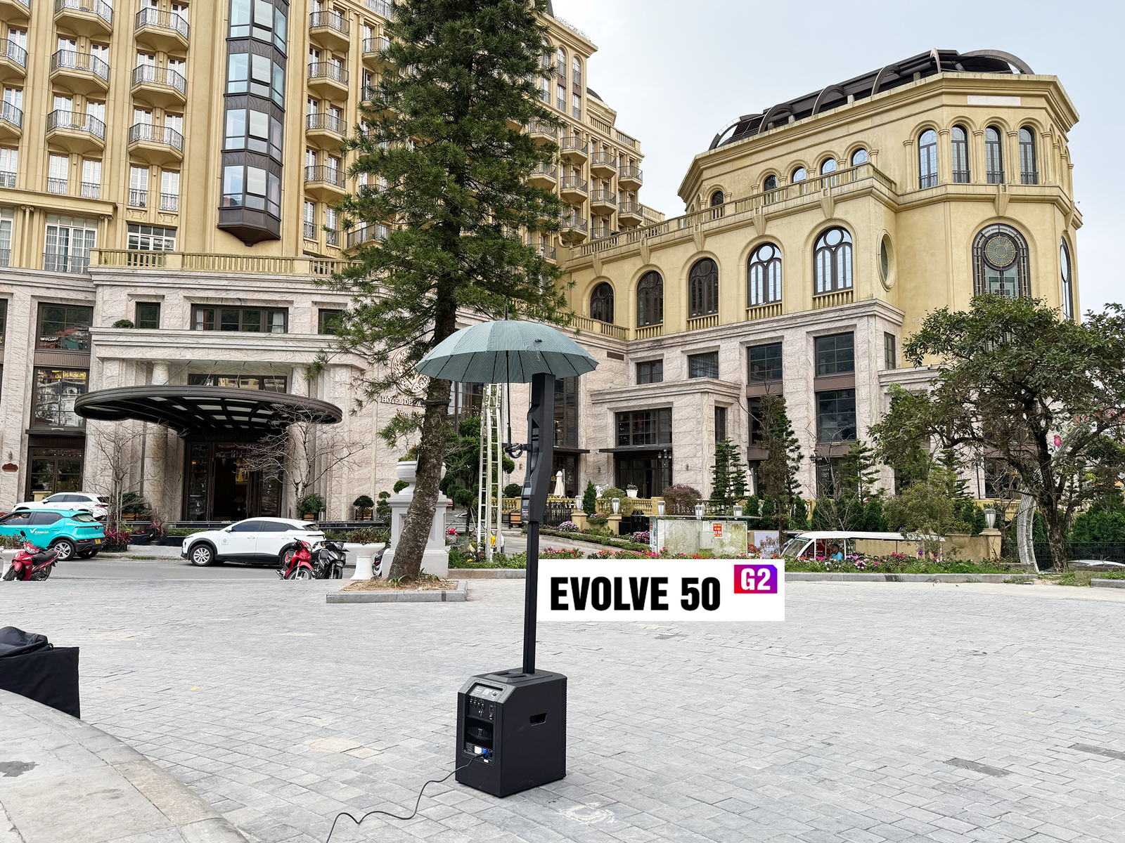 Loa EVOLVE 50 G2 tại Quảng trường Tam Đảo