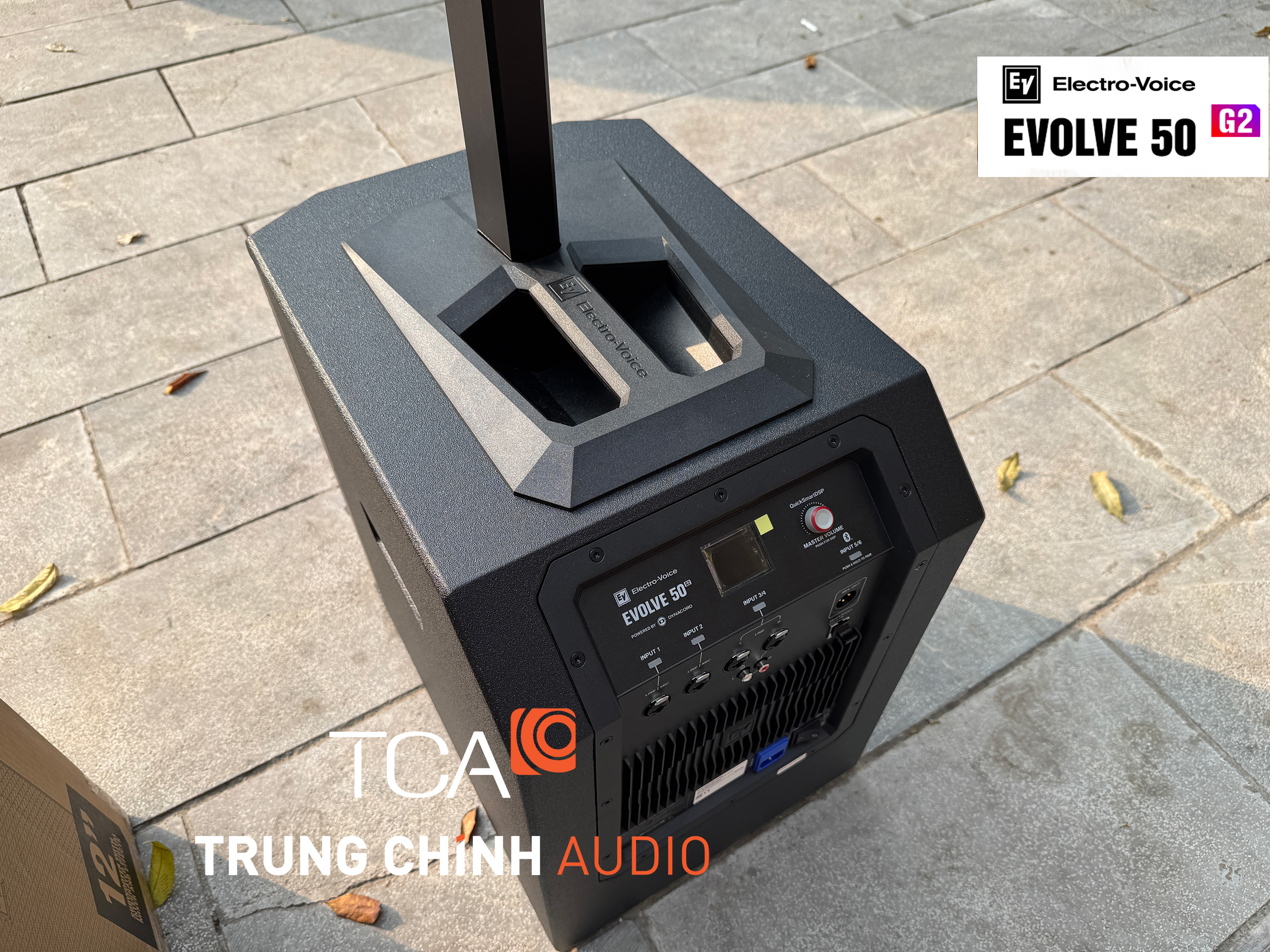 mặt sau loa EVOLVE 50 G2