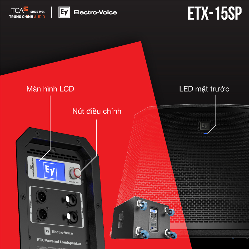 Màn hình LCD Loa Electro - Voice ETX-15SP