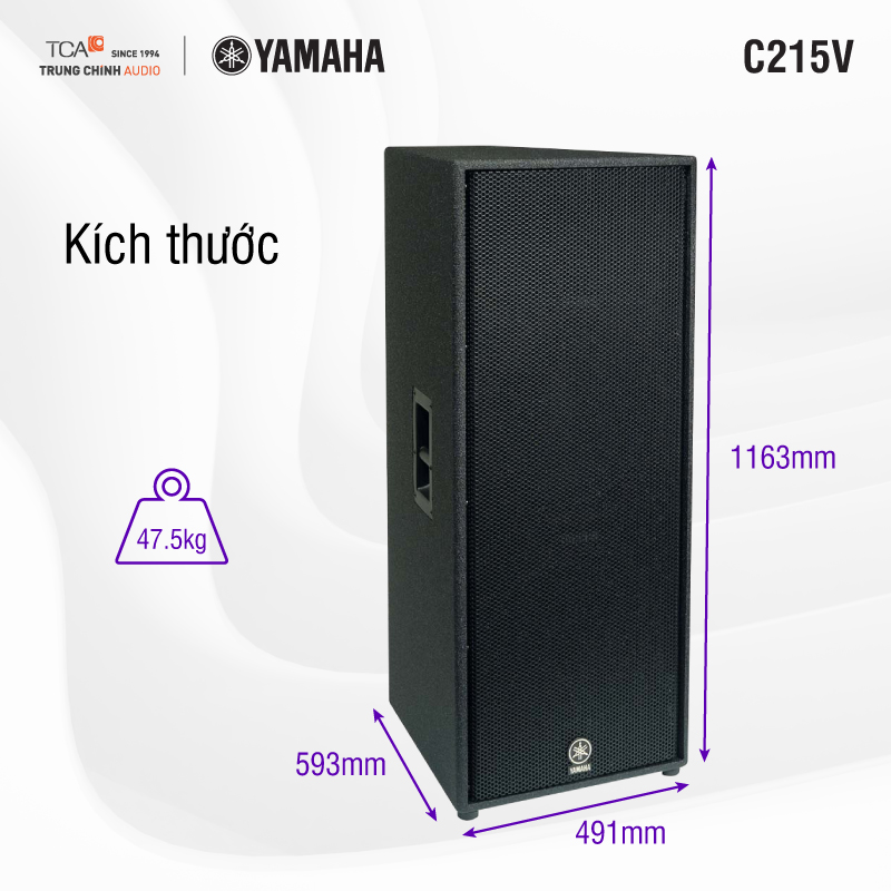 Kích thước Loa Yamaha C215V