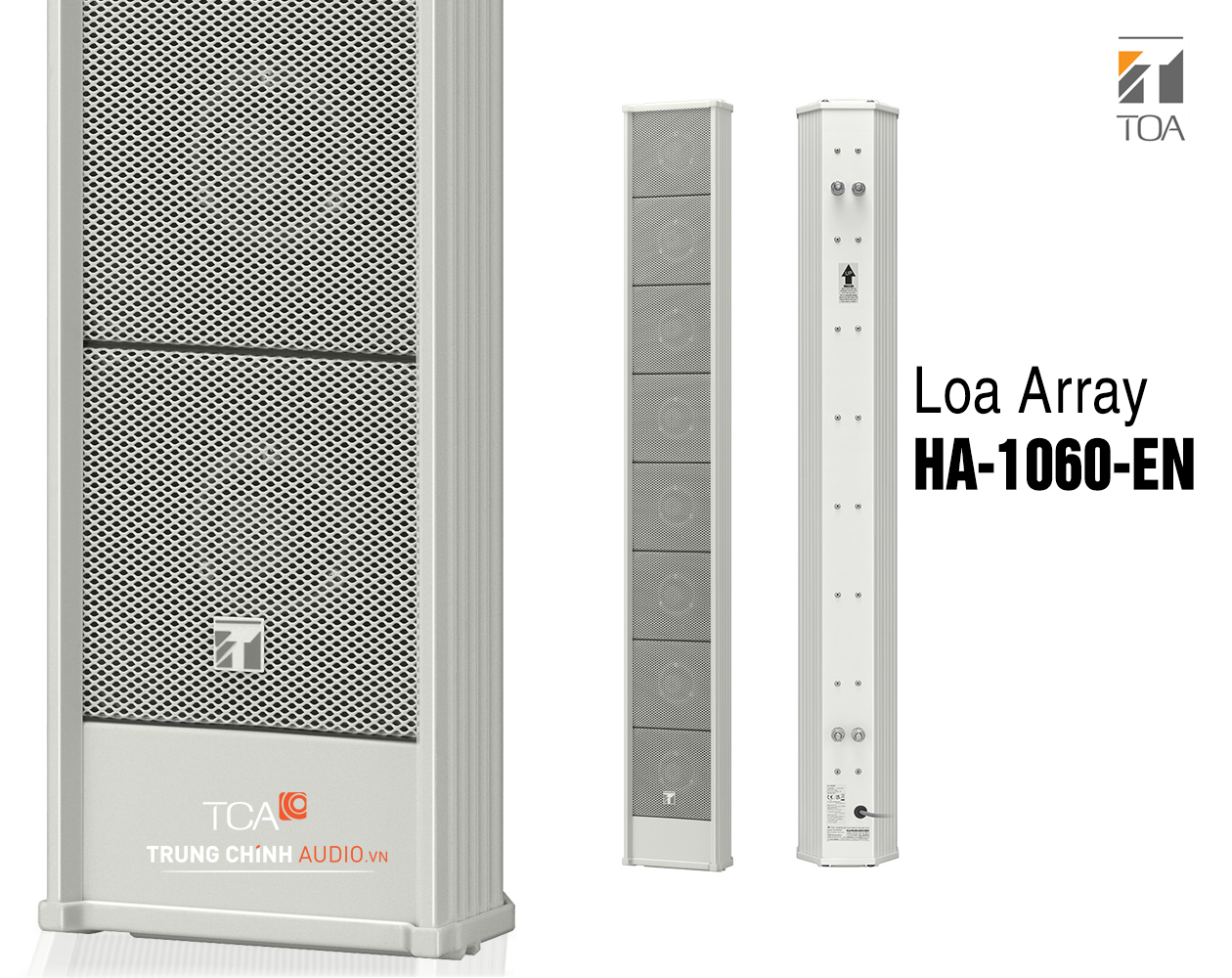 Loa Array 60W TOA HA-1060-EN m&agrave;u trắng