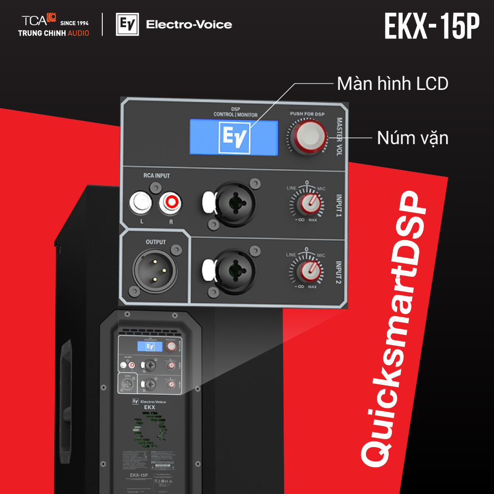 Bộ xử lý Loa Electro-Voice EKX-15P