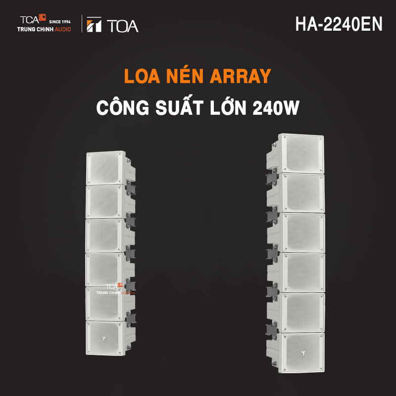TOA HA-2240 EN : Loa nén array công suất lớn 240W