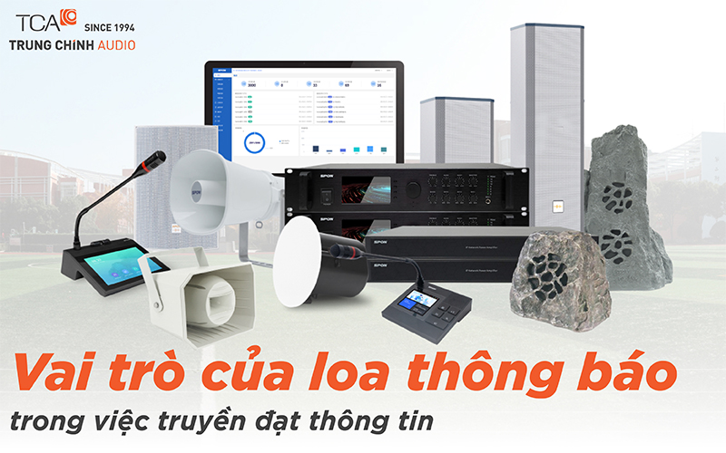 Vai trò của loa thông báo