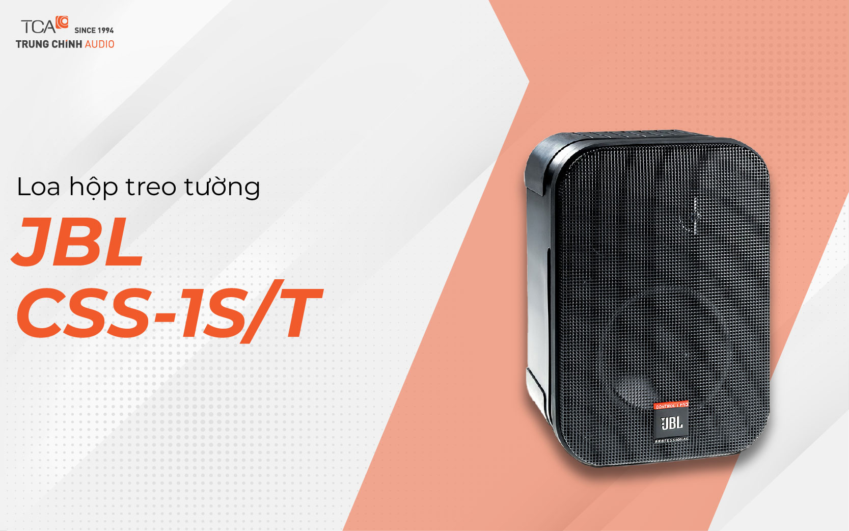 Loa hộp nhà xưởng JBL CSS-1S/T tính linh hoạt cao