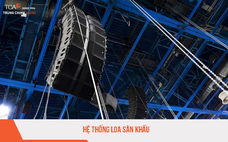 Loa sân khấu hội trường khách sạn