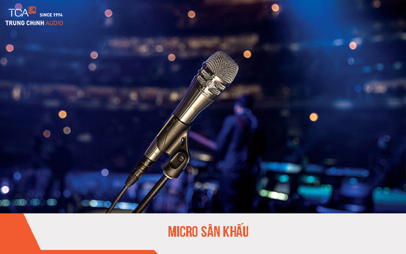 Micro sân khấu
