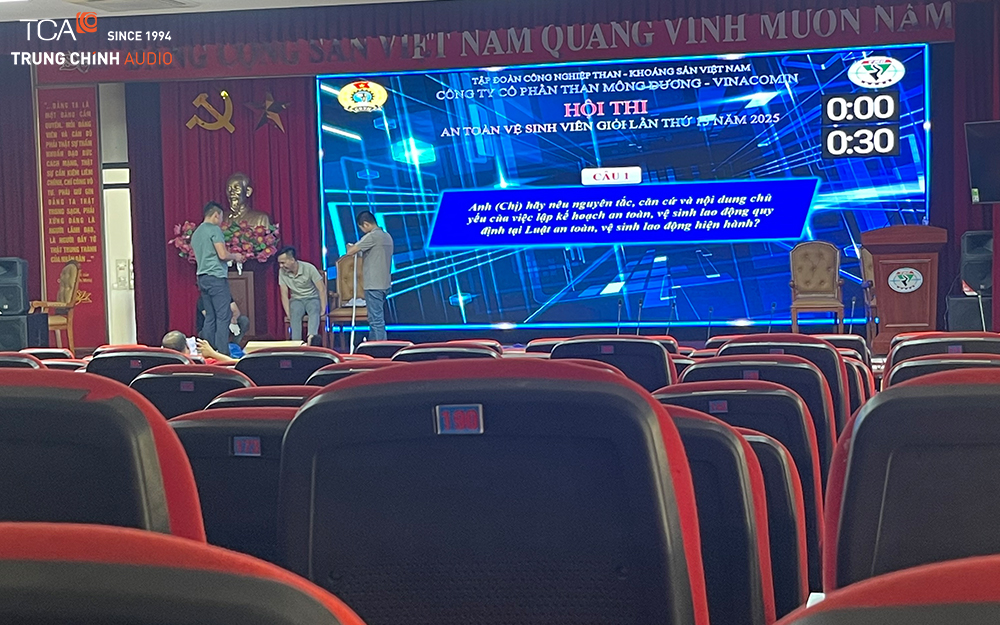 Hệ thống âm thanh hội trường tại Thanh Thủy
