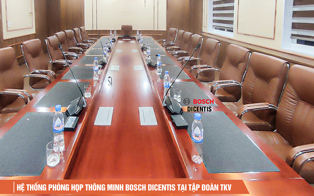 Hệ thống âm thanh phòng họp Bosch Dicentis