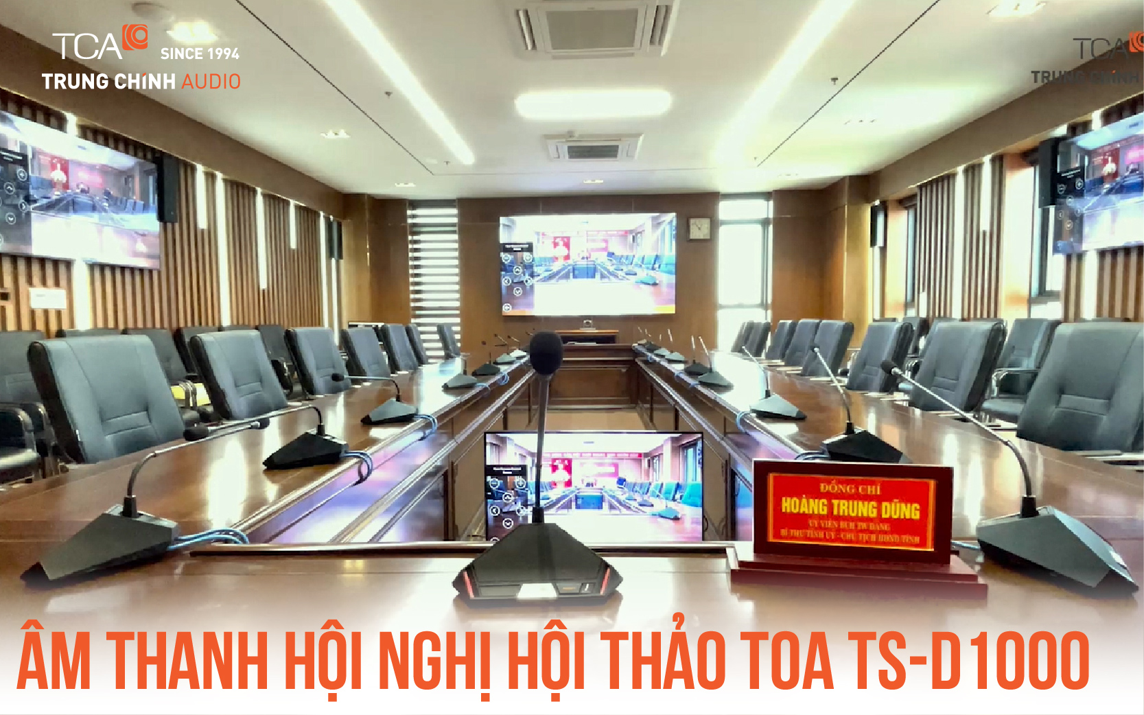 Âm thanh hội nghị hội thảo TOA TS-D1000