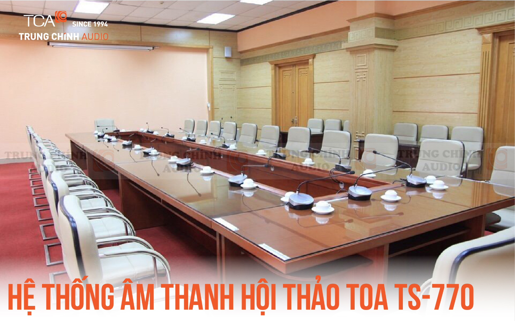 Hệ thống âm thanh hội thảo TOA TS-770