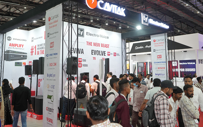 Gian hàng Electro-Voice tại triển lãm Palm Expo 2025