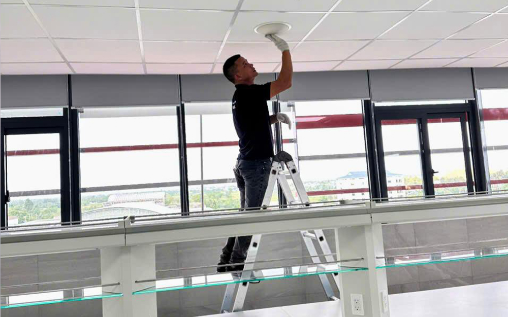 Trung Chính Audio thi công lắp đặt âm thanh giảng đường trường đại học