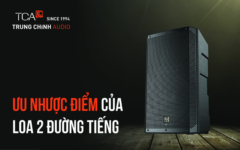 Ưu nhược điểm của loa 2 đường tiếng