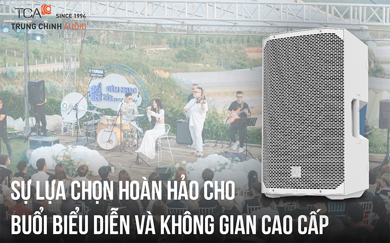 Everse 12 màu trắng lựa chọn hoàn hảo cho buổi biểu diễn