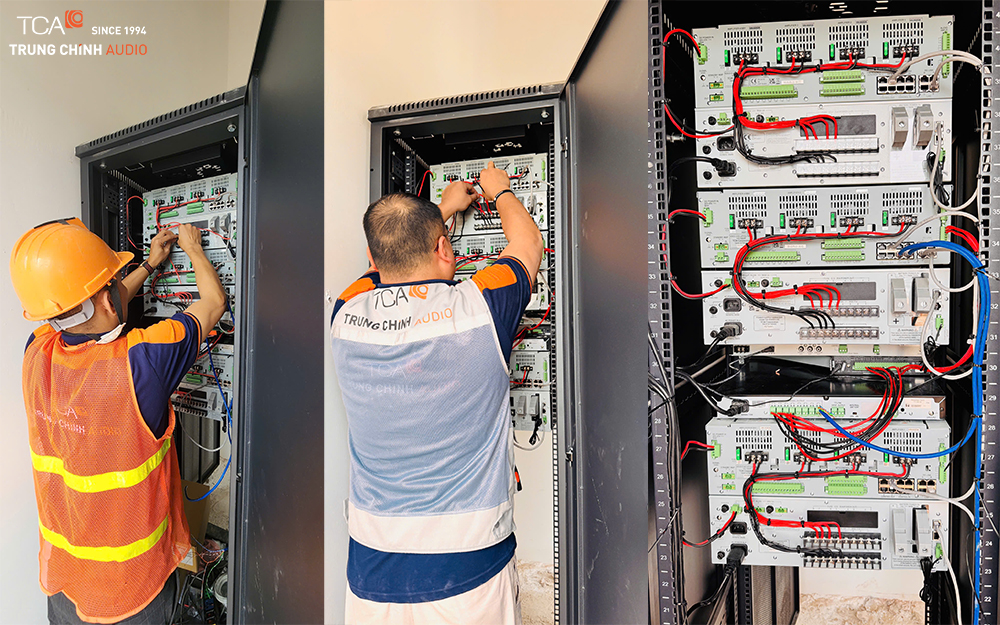 TCA – Trung Chính Audio triển khai TOA VX-3000 tại Spectrum Nghệ An